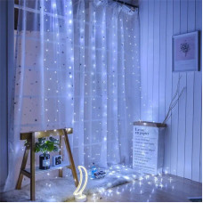 Створіть незабутню святкову атмосферу з Гірляндою Шторою-водоспад LED 240!